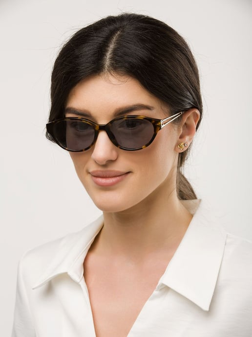 Furla Sonnenbrille Glänzend Schwarz - Image 4