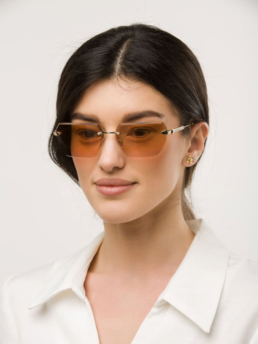Just Cavalli Sonnenbrille Glänzendes Roségold - Image 4
