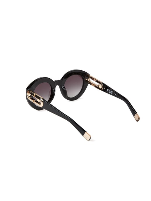 Furla Sonnenbrille Glänzend Schwarz - Image 3