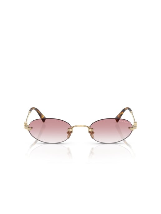 Miu Miu Sonnenbrille Pink/Gold - Image 2