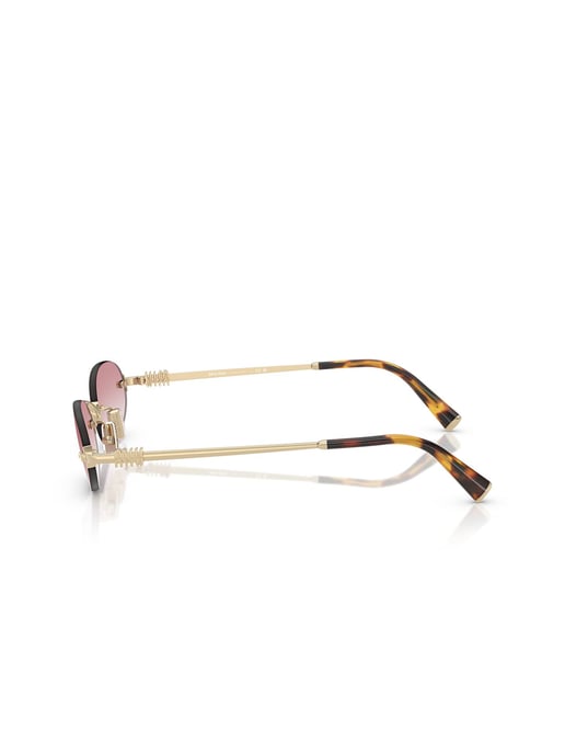 Miu Miu Sonnenbrille Pink/Gold - Image 3
