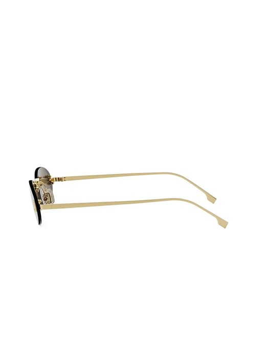 Fendi Sonnenbrille Gold/Braun - Image 2