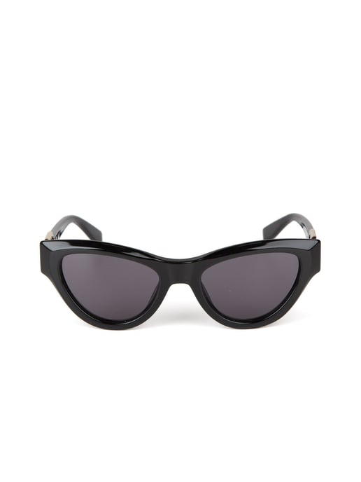 Furla Sonnenbrille Glänzendes Schwarz - Image 2