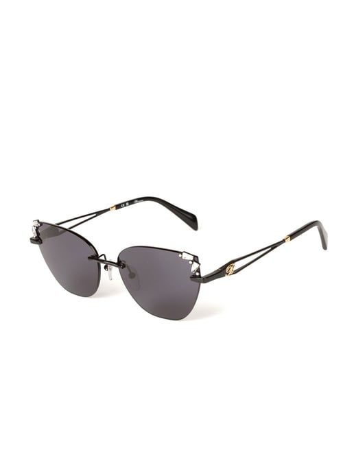 Blumarine Sonnenbrille Total Gloss Schwarz - Image 1