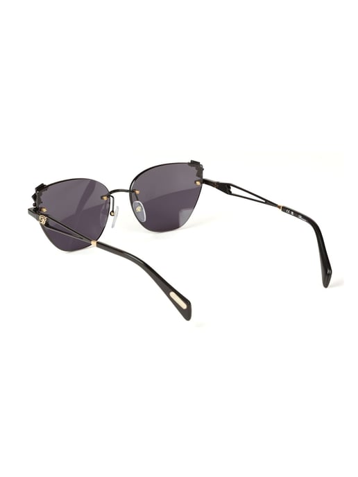 Blumarine Sonnenbrille Total Gloss Schwarz - Image 3
