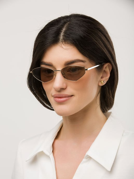 Furla Sonnenbrille Lichtgold/Grün - Image 4