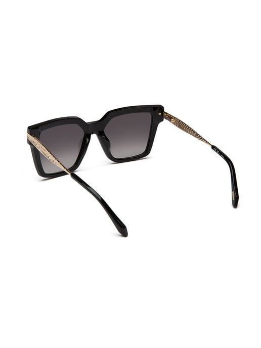 Just Cavalli Sonnenbrille Glänzend Schwarz - Image 3
