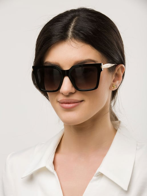 Just Cavalli Sonnenbrille Glänzend Schwarz - Image 4