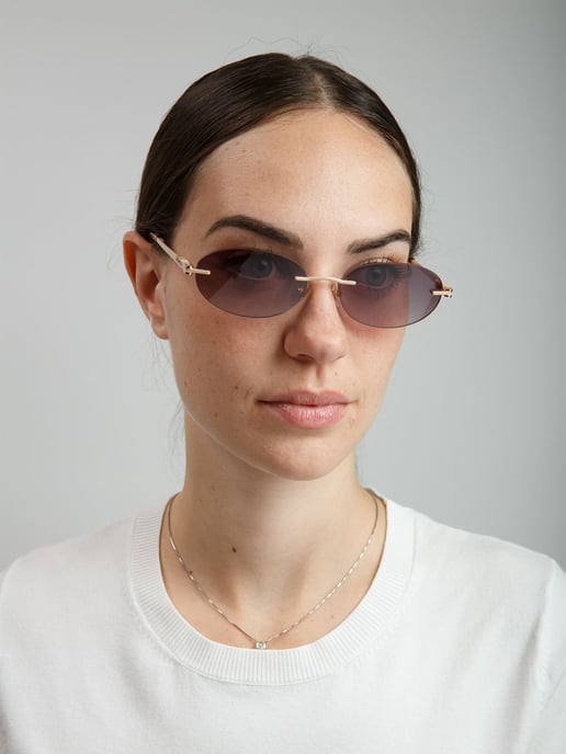 Furla Sonnenbrille Glänzendes Vollbeige - Image 4