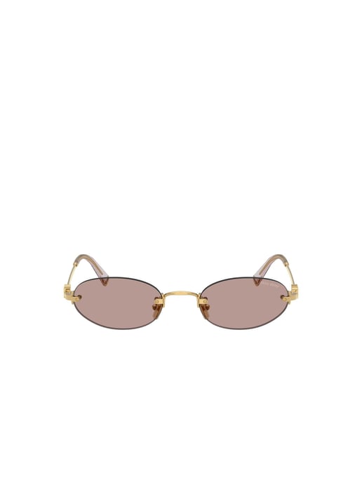 Miu Miu Sonnenbrille Braun/Gold - Image 2