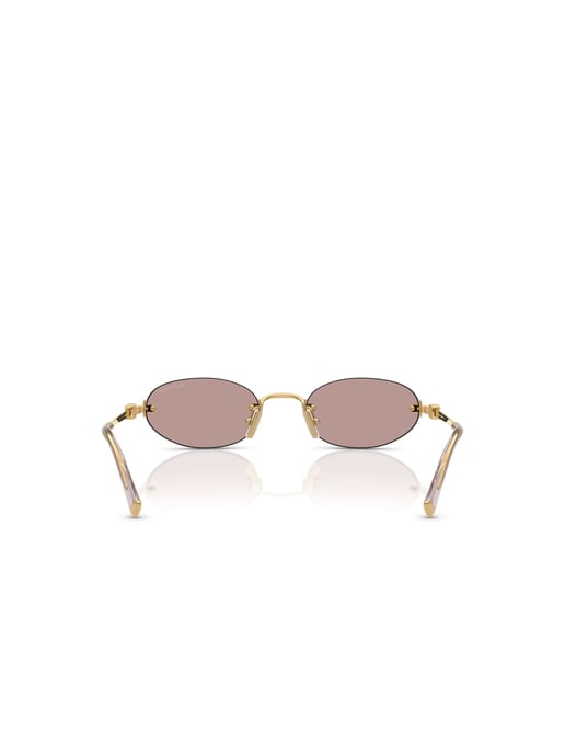 Miu Miu Sonnenbrille Braun/Gold - Image 3