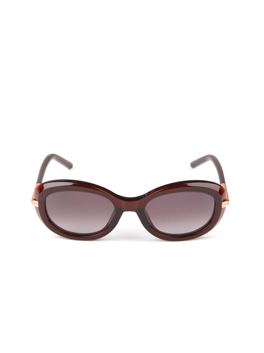 Furla Sonnenbrille Glänzendes Dunkelburgunder - Image 2