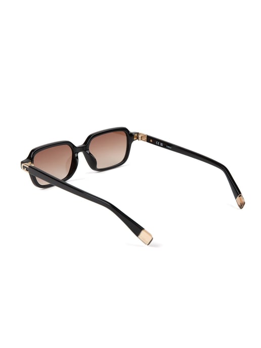 Furla Sonnenbrille Glänzend Schwarz - Image 3