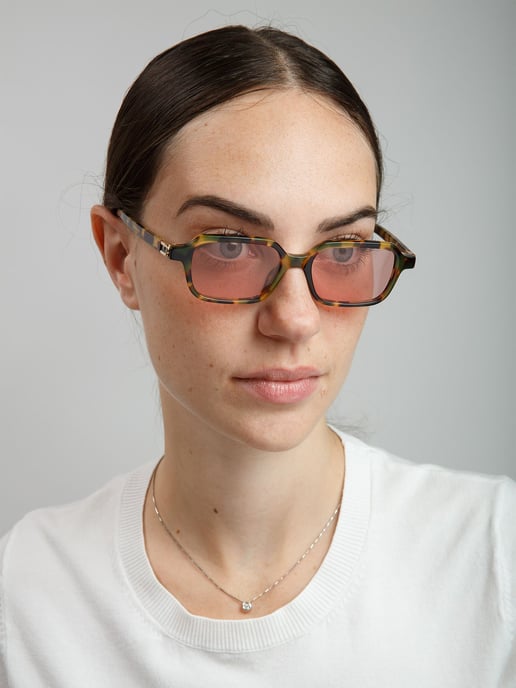 Furla Sonnenbrille Burgunder/Glänzend Havana - Image 4