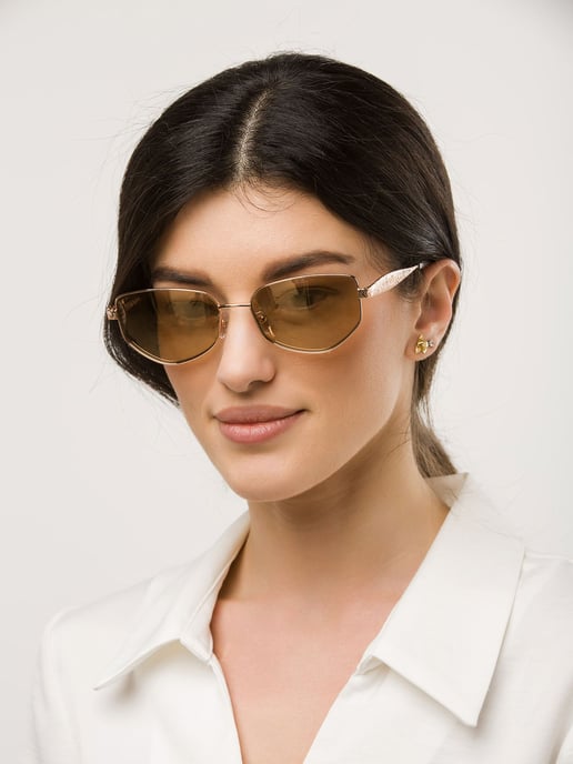 Just Cavalli Sonnenbrille Glänzendes Kupfergold - Image 4