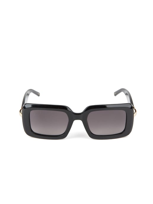 Furla Sonnenbrille Glänzendes Schwarz - Image 2