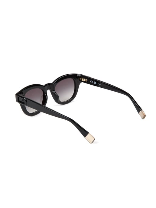 Furla Sonnenbrille Glänzend Schwarz - Image 3