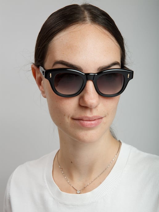 Furla Sonnenbrille Glänzend Schwarz - Image 4