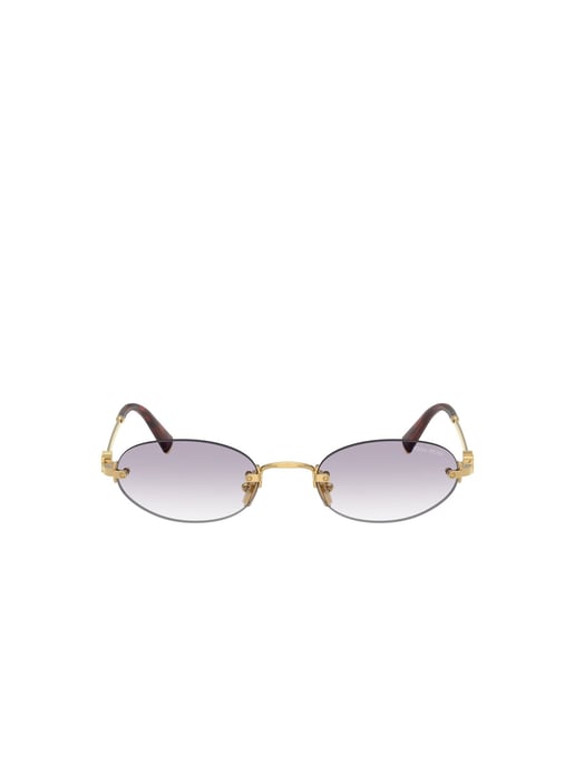 Miu Miu Sonnenbrille Lila Verlauf/Gold - Image 2