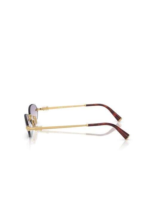 Miu Miu Sonnenbrille Lila Verlauf/Gold - Image 3