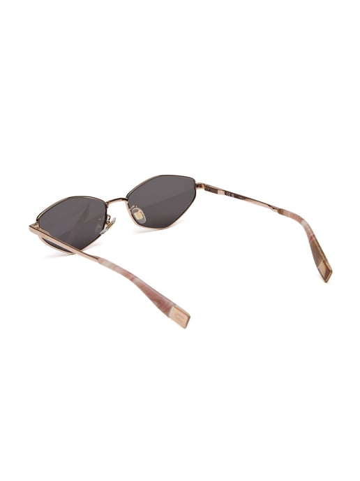 Furla Sonnenbrille Kupfer Gold/Braun - Image 3