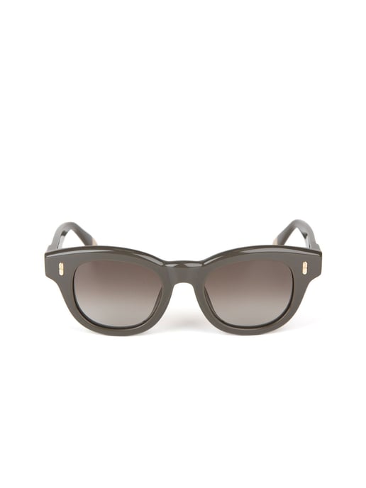 Furla Sonnenbrille Glänzendes Khaki-Grün - Image 2