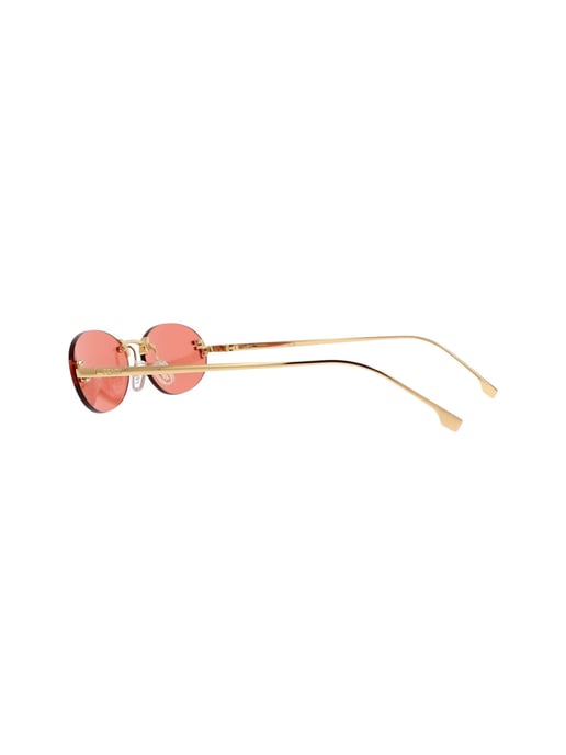 Fendi Sonnenbrille Gold/Rosa - Image 3
