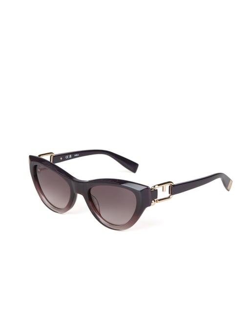 Furla Sonnenbrille Glänzender Farbverlauf Lila - Image 1