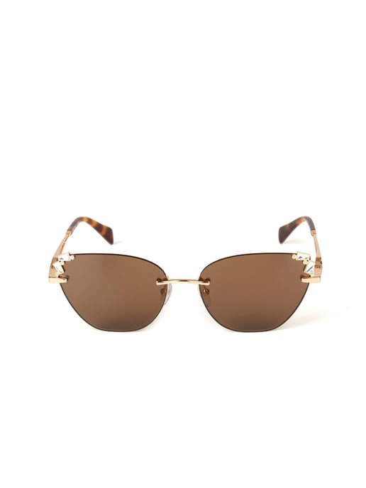 Blumarine Sonnenbrille Poliertes Kupfergold - Image 2
