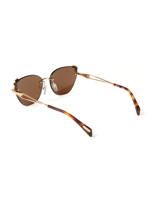 Blumarine Sonnenbrille Poliertes Kupfergold - Image 3