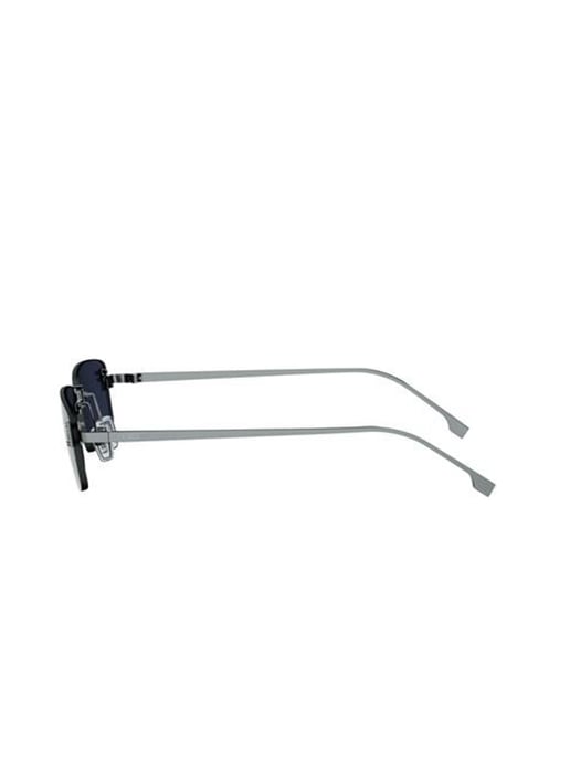 Fendi Sonnenbrille Glänzendes Silber - Image 2