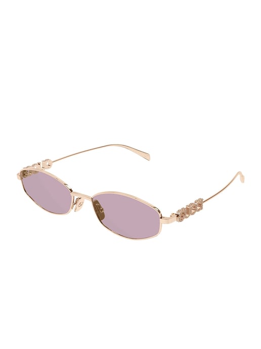 Gucci Sonnenbrille Gold/Violett - Image 1