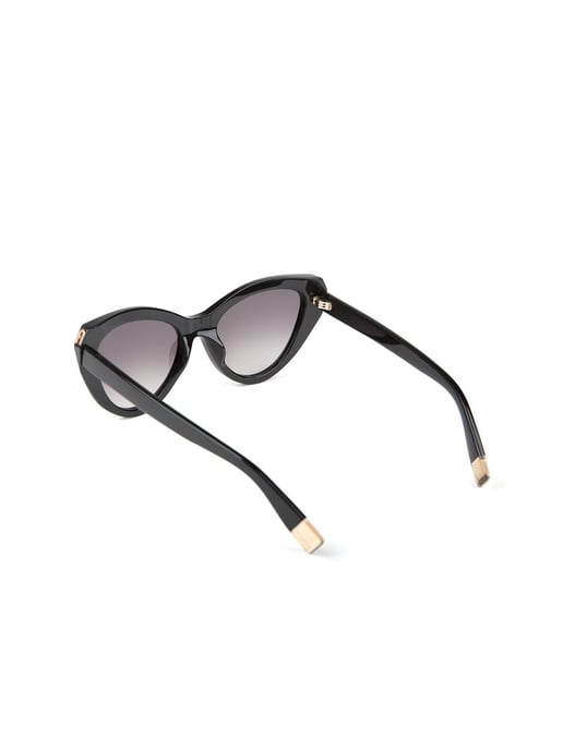 Furla Sonnenbrille Glänzend Schwarz - Image 3