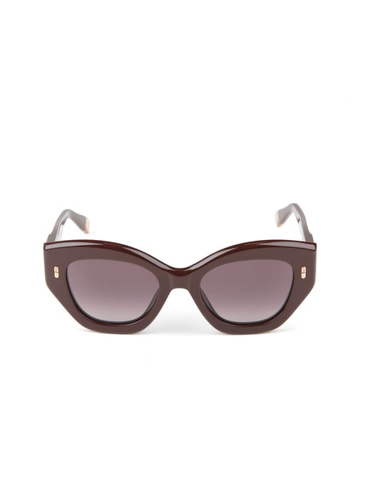 Furla Sonnenbrille Glänzend Voll Dunkelbraun - Image 2