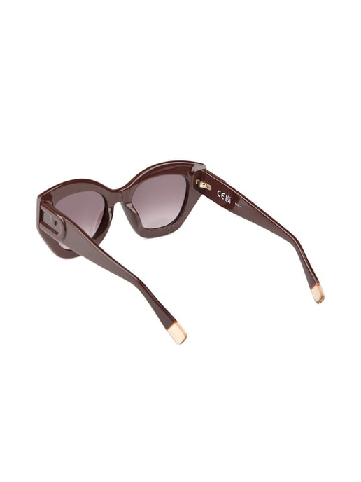 Furla Sonnenbrille Glänzend Voll Dunkelbraun - Image 3