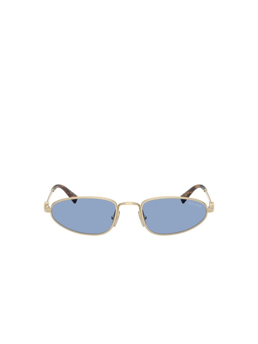 Miu Miu Sonnenbrille Blau/Gold - Image 2
