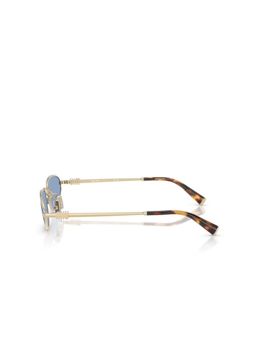 Miu Miu Sonnenbrille Blau/Gold - Image 3