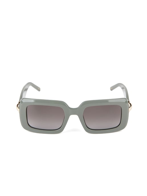 Furla Sonnenbrille Glänzendes Khaki-Grün - Image 2