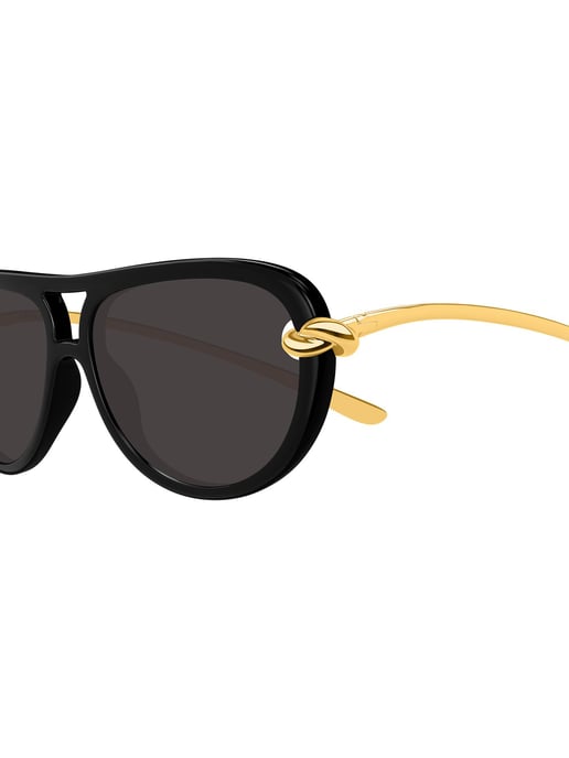 Bottega Veneta Sonnenbrille Schwarz/Grau - Image 2