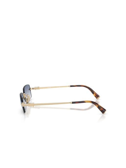 Miu Miu Sonnenbrille Blau/Gold - Image 3