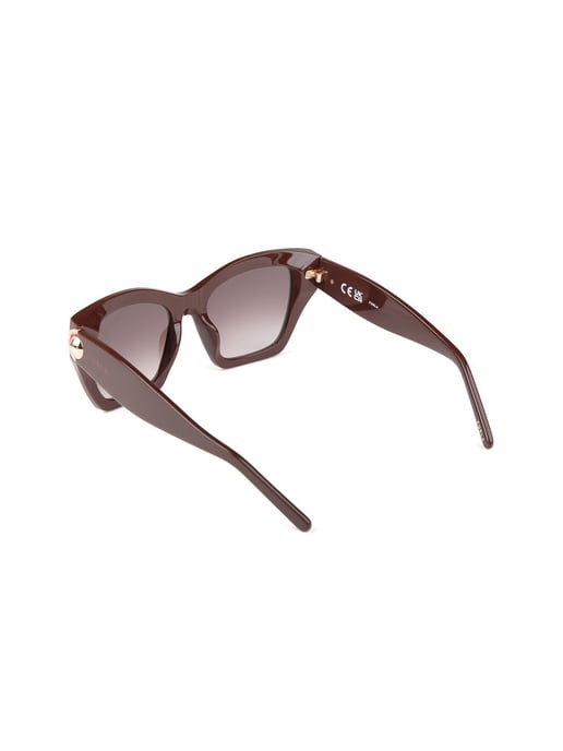 Furla Sonnenbrille Glänzend Voll Dunkelbraun - Image 3