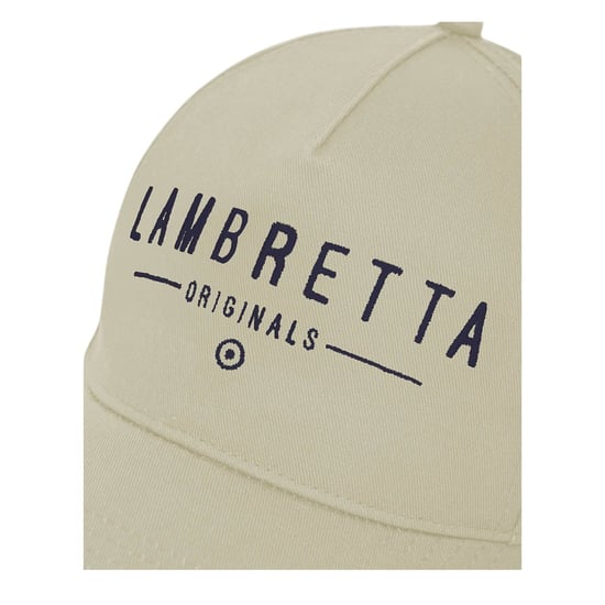 Lambretta - "Originals" Baseball-Mütze für Herren/Damen Unisex (Steinfarben) - Image 3