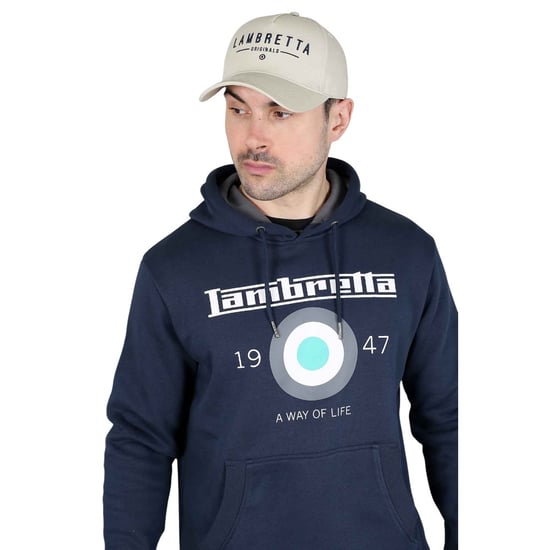 Lambretta - "Originals" Baseball-Mütze für Herren/Damen Unisex (Steinfarben) - Image 4