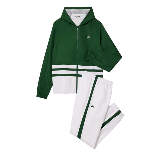 Lacoste - "Sportsuit" Trainingsanzug für Herren - Tennis (Grün/Weiß) - Image 1