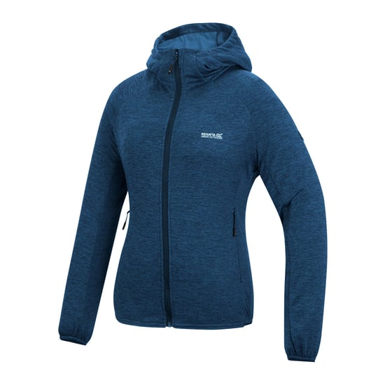 Regatta - "Ferna" Fleecejacke für Damen, mit Kapuze, Stretch (Aviatorblau) - Image 3