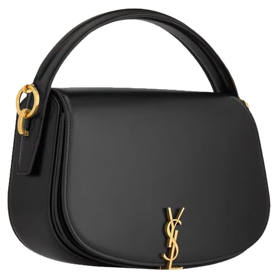 SAINT LAURENT VOLTAIRE Halbmond-Schultertasche - Image 2