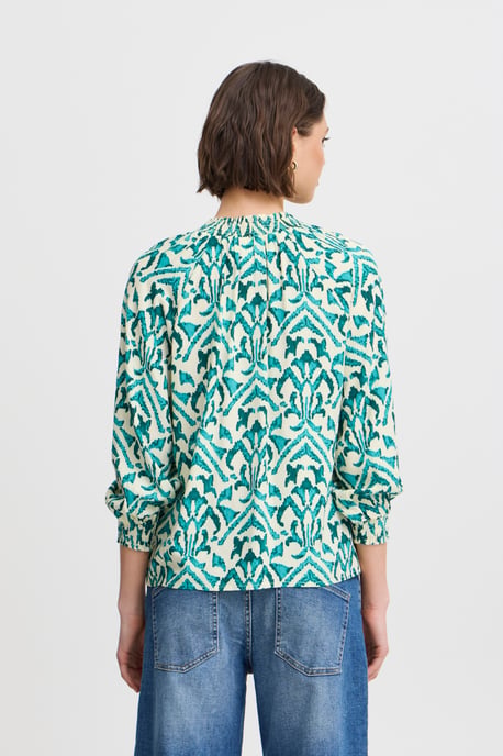 Kurzarm-Bluse IXSAMSINA Regular fit - Image 3