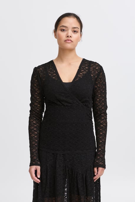 Langarm-Bluse IXLACEY Langarm-Bluse Slim fit - Image 2