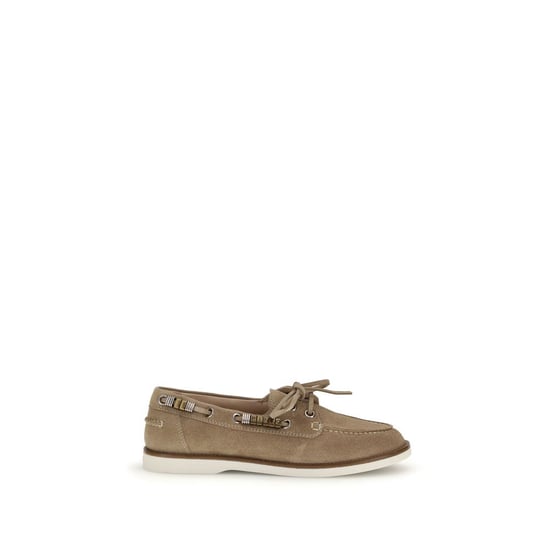 PINKO Beige Kalbleder Bos Taurus Slipper - Image 1