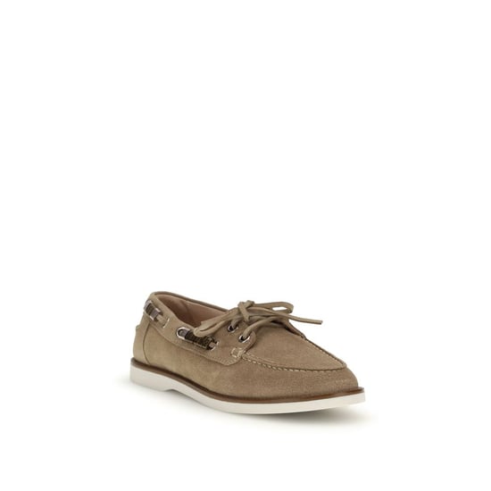 PINKO Beige Kalbleder Bos Taurus Slipper - Image 2